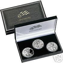 American Eagle 20th Anniversary Silver Coin Set  