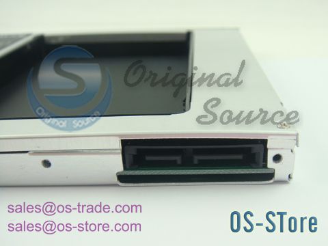   use a standard/ universal SATA DVD drive and the high is 9.5mm