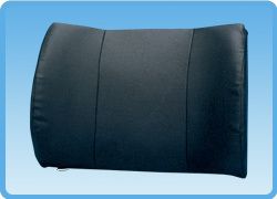 Wide Body Lower Back Lumbar Support Foam Pillow W Cover  