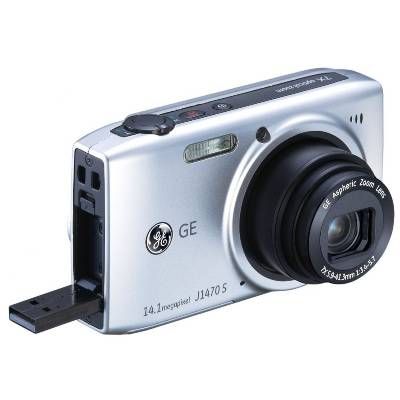 GE J1470S SL Digital Camera   3.0LCD   USB   14MP   7X Optical Zoom 
