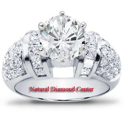 00Ct VS2 SI1 Round Brilliant Cut Diamond Engagement Ring 14k Gold 