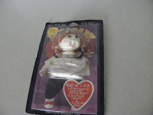 Vintage 1985 Tiny Cabbage Patch Doll Baby Doll Kit  