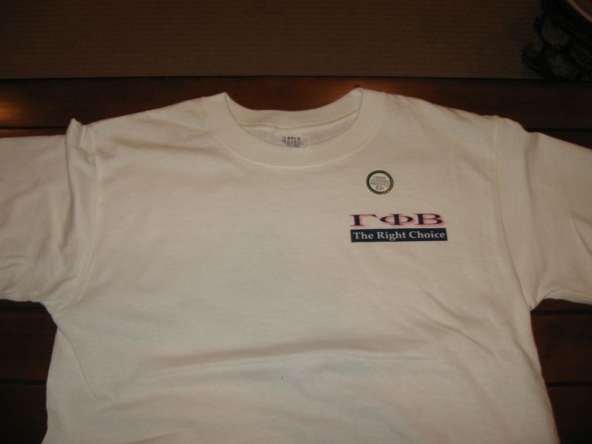 ΓΦΒ Gamma Phi Beta (C) SS Adult Small T shirt  