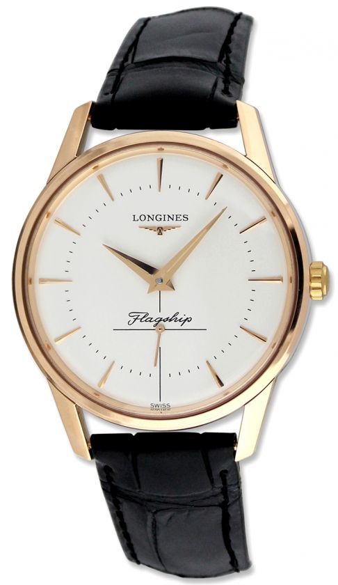   Flagship Automatic 18k Solid Rose Gold Mens Watch L4.746.8.72.0  