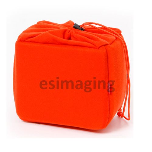 Matin Digital SLR Camera Insert Partition Padded Bag Case Orange Color 