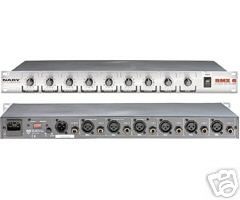 Nady 6 Channel Pro Audio PA Mixer  