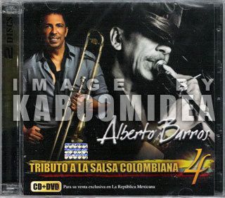   BARROS Tributo A La Salsa Colombiana 4 CD + DVD NEW 2011  
